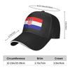 Custom Flag Of Croatia Baseball Cap Sports Men Women's Adjustable Dad Hat Summer