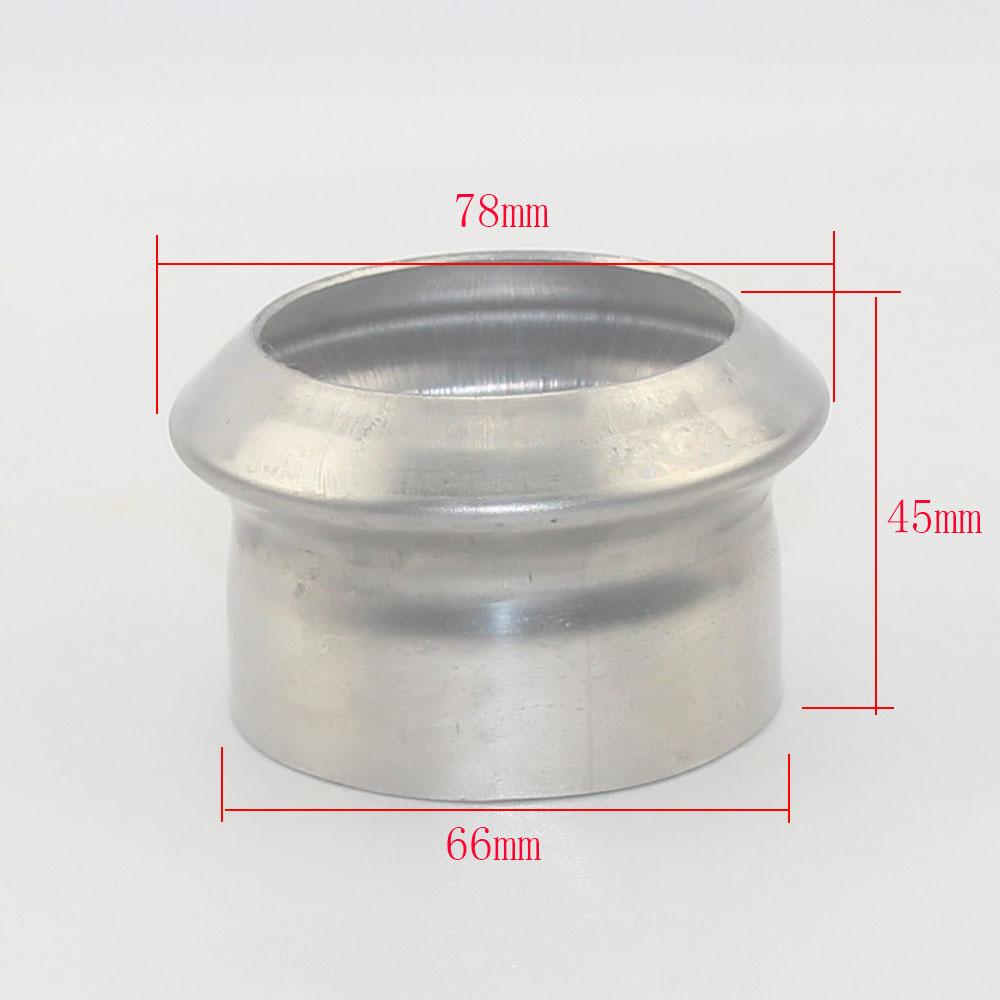 Automotive Exhaust Flange 304 Stainless Steel Universal Flange Used for Mercedes-Benz BMW