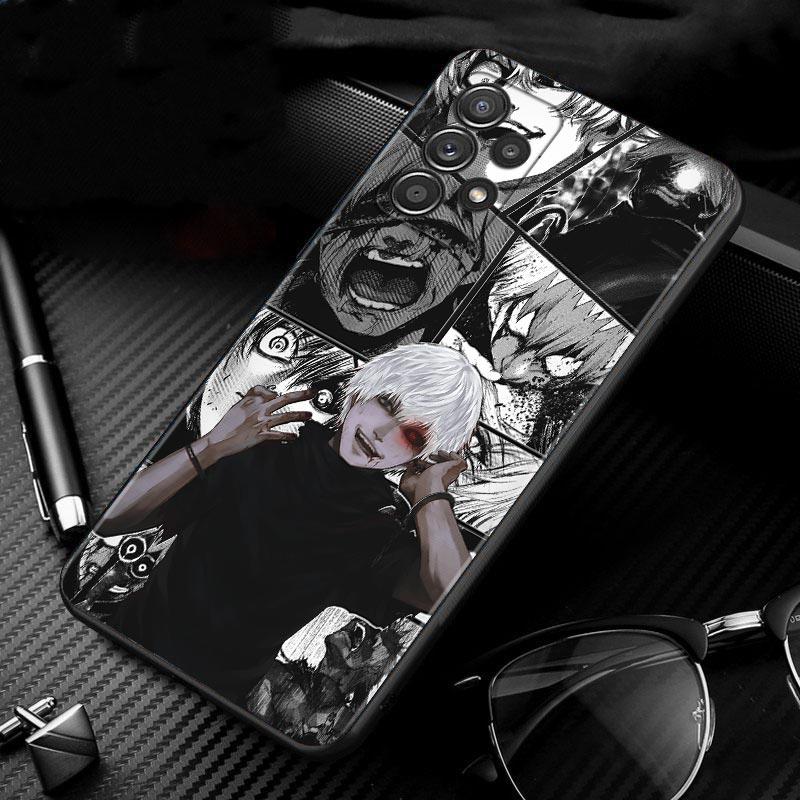 

Чохол для телефону Samsung Galaxy A51 A12 A72 A52 A21s A71 A32 A31 A32 A02s A11 A41 A22 A42 A02 Fundas Токійський гуль Японське аніме Samsung A51 5G