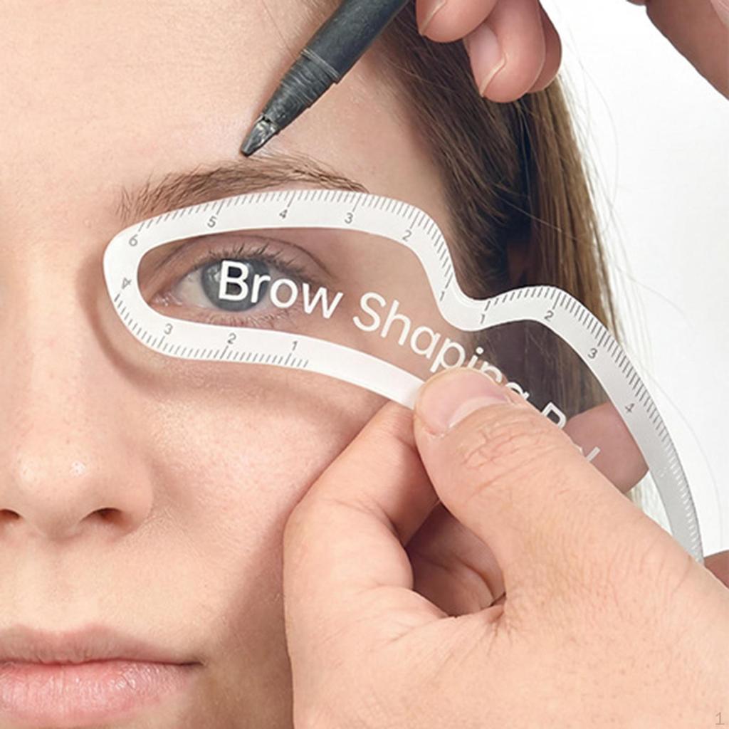 Eyebrow Shaping Ruler Arch Brow Mapping Fast Drawing Positioning Tool Template