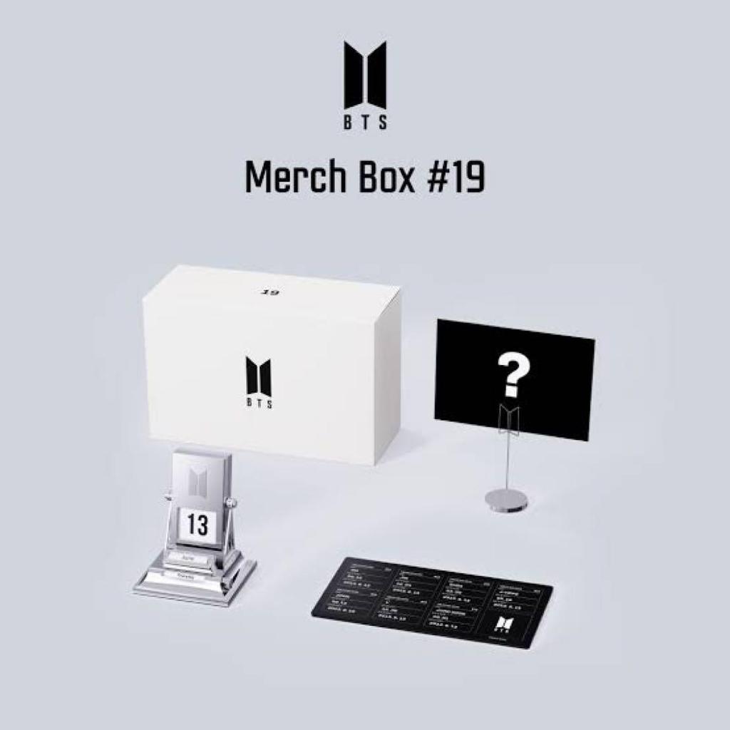 [USED] BTS MERCH BOX 19 No Omissions