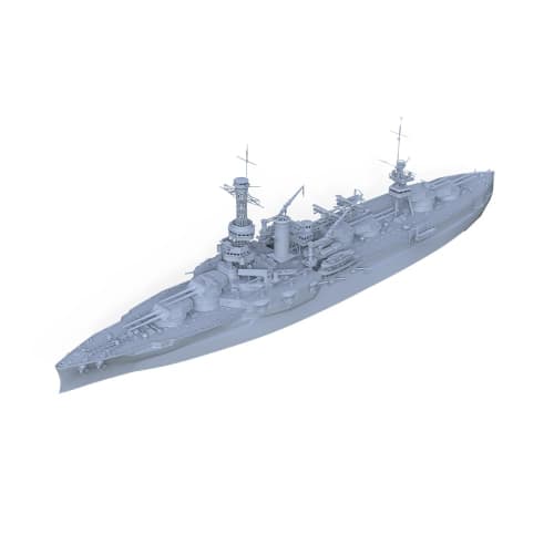 

MRY-SFW 1/700 Military Model US BB-32 1927 Wyoming-Class Battleship Naval Base Kit