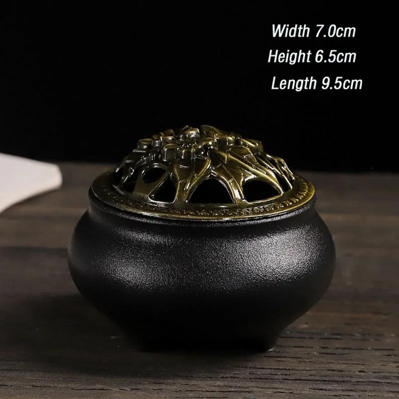 1pcs,Small Aromatherapy Stove,Ceramic Incense Burners,Creative Aroma Burners,Room Desktop Decoration