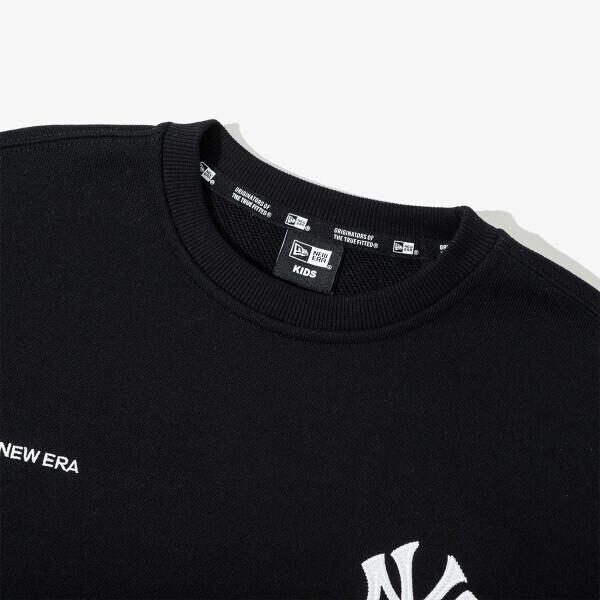 New Era Mlb New York Yankees Team Logo Sweatshirt Black