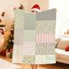 Floral P Patchwork Blanket Soft Throw Blanket for Home Bedroom Bed Sofa Picnic Travel Office Rest Cover Blanket Gift