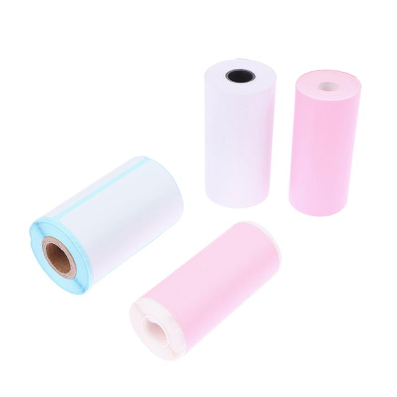 Mini Printer Paper Self-Adhesive Thermal Papers Hd Color Label Printers Photo Inkless Printing