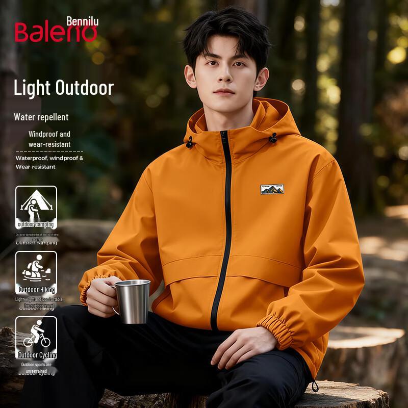 

Baleno Men s Outdoor Windproof Jacket M