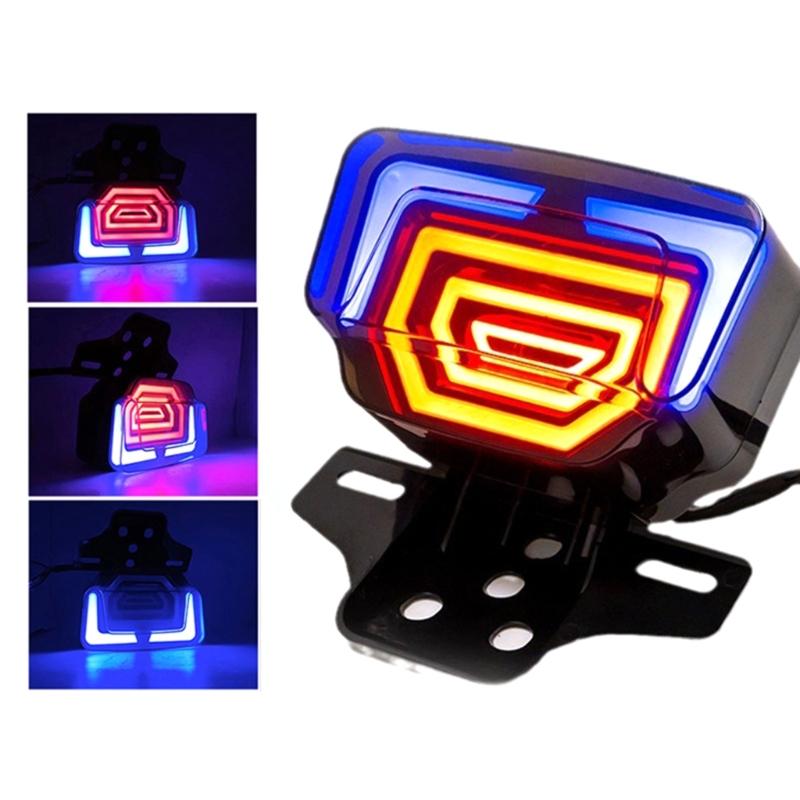 LED Turn Signal Tail Light Assembly For CG125 Motorcycle Accessories Shockproof Housing Low Power Consumption