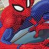 Carte Crystal Art à diamanter - Spiderman - 18 x 18 cm