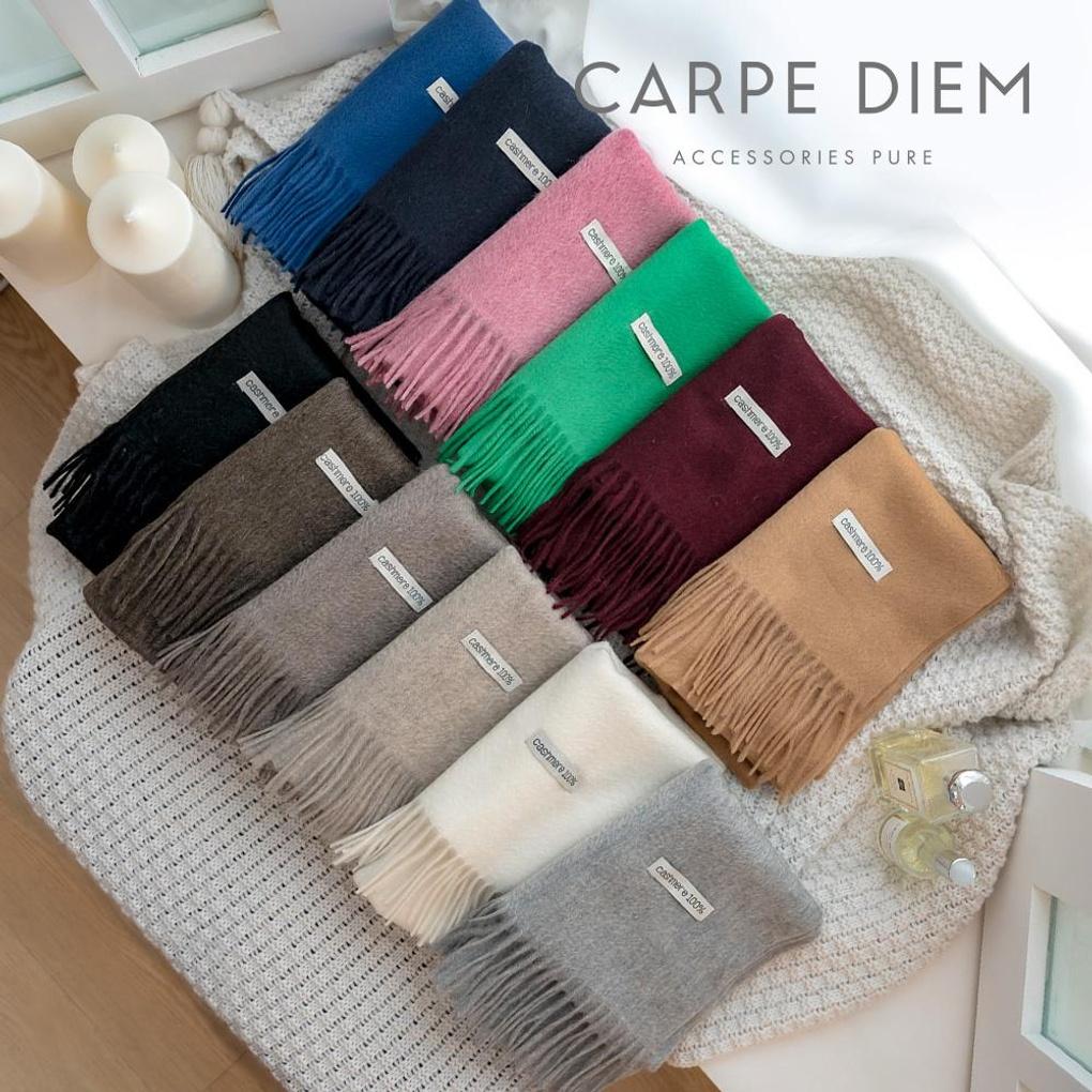 Carpe Diem Solid Cashmere Muffler MF005 Cotton