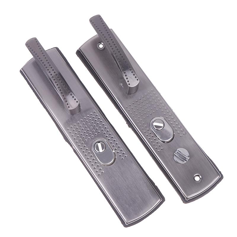 

Универсальная дверная ручка безопасности Ручка из алюминиевого сплава Ручка с утолщенной панелью Фурнитура для дверного замка Бытовая фурнитура