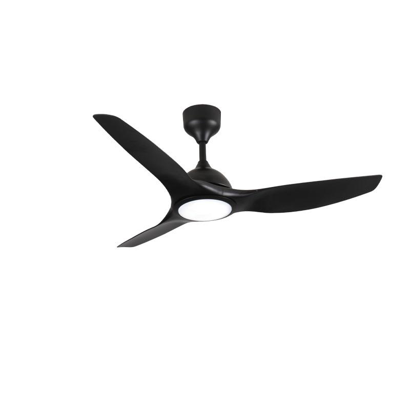 Smart Remote-Control LED Ceiling Fan with Silent Variable Frequency for Living and Dining Rooms