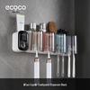 Yikeke Wall-Mounted Toothbrush Holder & Dispenser