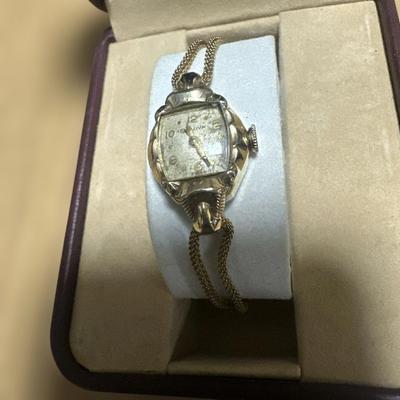 Used BULOVA Watch, Hand-wound, Working