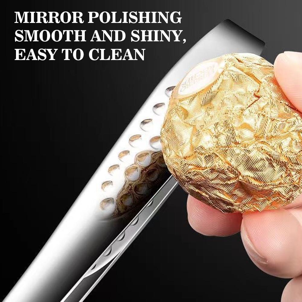 Grillzange aus Edelstahl, Lebensmittel-Clip, BBQ-Steak-Clip, Brotzange, Kochutensilien, Party, rutschfeste Küchenhelfer, Zubehör