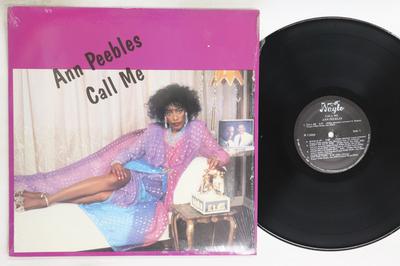 LP Skiva ANN PEEBLES  Call Me 13009 WAYLO 1989 US SoulFunk Begagnad