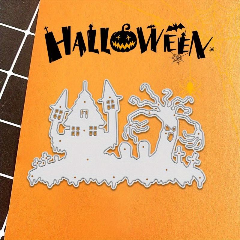 Creepy Castle Ghosts and Crosses Halloween Decorations with Silicone and Metal Clipper Mold