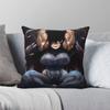Ramia-Yana Ramia Pillowcase Polyester Linen Velvet Creative Zip Decorative Throw Pillow Case Car Cushion Cover