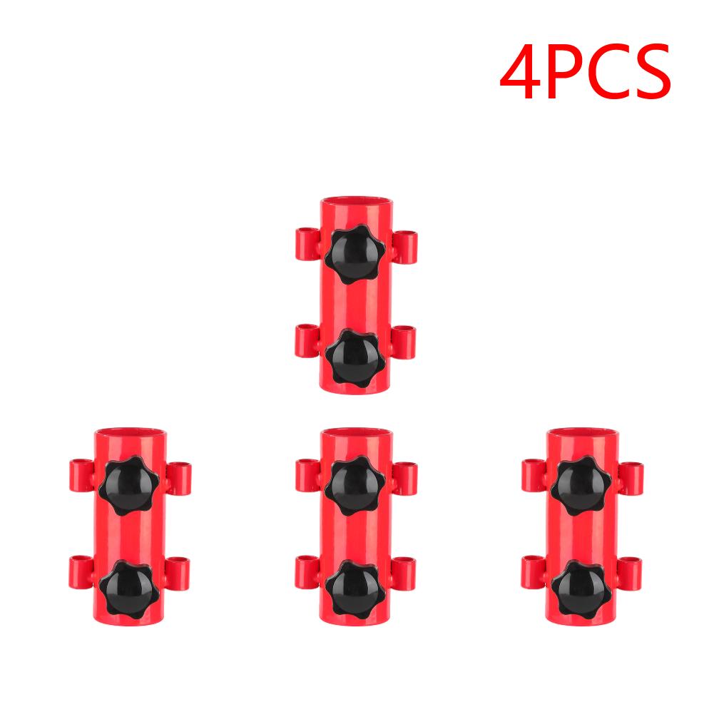 3-5PCS Canopy Rod Holder Adjustable Tent Awning Rod Bracket Stainless Steel Windproof Outdoor Hiking Fishing Tent Accessories