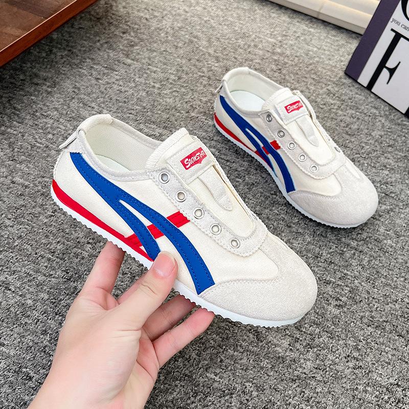 Forrest Gump Training Shoes Women's Shoes 2025 New Popular Summer Thin Super Fire Versatile Little White Sports and Leisure Shoes
