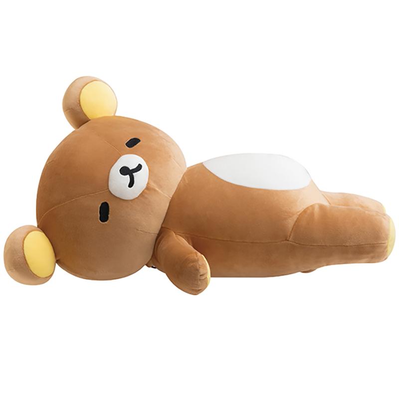 

Very Soft Rilakkuma Plush Toy Cartoon Lazy Bear Plushies Stuffed Anime Cute Japanese Style Bear Doll Cuddly Pillow Gifts Girl 55cm