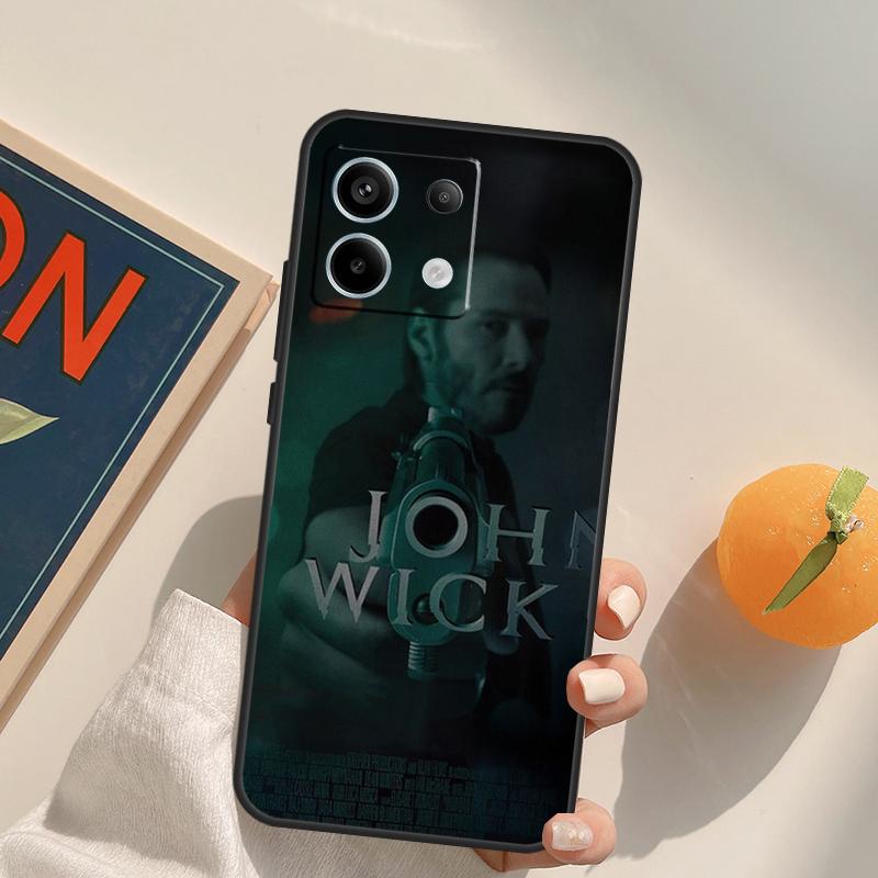 John Wick Funda For Xiaomi Redmi Note 13 Pro 9 10 11 12 14 Pro 10S 11S 12S Redmi 14C 13C 10C 12C Case