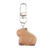 Kawaii 3D Capybara Keychain Cartoon Animal Keyring Bag Pendant Backpack Hanging Decoration Couple Key Holder Lovely Gifts