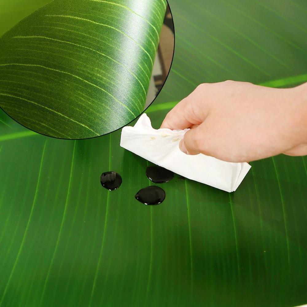 2 Stück Realistische Tischset-Matte Fleckenbeständig Wärmeisolierende Matte Umweltfreundlich Restaurant