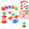 Classic Kids Transmitter Gyroscope Set Toy With Launching Mechanism For Children And Collectors