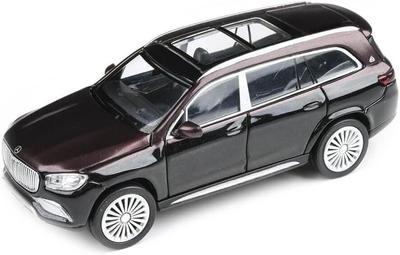 Paragon Model Jadi Mercedes Maybach Gls Obsidian Black Rubellite Red Lhd 1 64 Pa55304