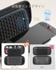 in Ultimate Case Compatible with Nintendo Switch Storage Protective Honeycomb Panel with Dots for Screen Large Capacity Pouch for and Cables for Easy