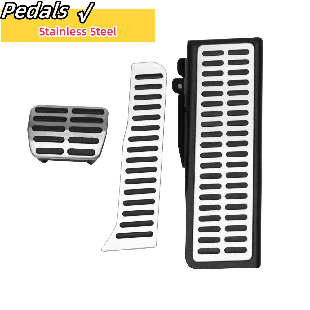 Stainless Steel LHD Car Pedals Fit For Volkswagen VW Golf 5 Golf 6 Golf5 Golf6 2003 - 2013 AT MT Pedal Cover Pads Parts