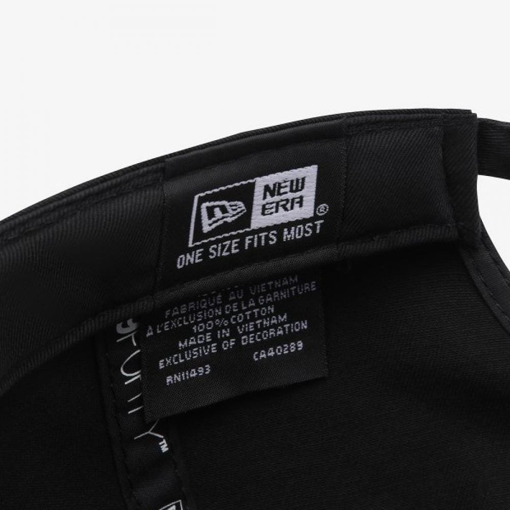 New Era Black Unstructured Ballcap Houston Astros Cooperstown