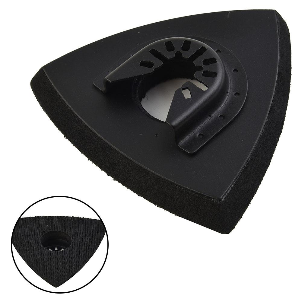 Sanding Pad For Polishing And Grinding Black Triangular 1pc