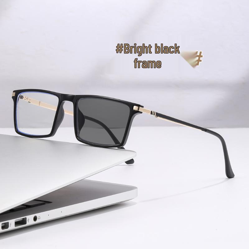 Photochromic Multifocal Reading Glasses with Anti-Blue Light for Stylish and Versatile Use in Travel