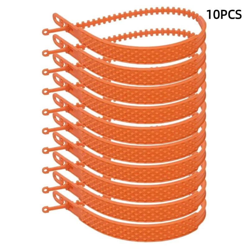 Widen Thick Plastic Car Tire Snow Chains 4/20Pcs Anti-Slip Winter Emergency Tool for Off-Road Snow Driving