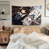 1pc Nekopara Anime Tapestry Cat Girl Print Wall Hanging Polyester 2D Art Cute Bedroom Living Room Decor Gift for Anime Fans