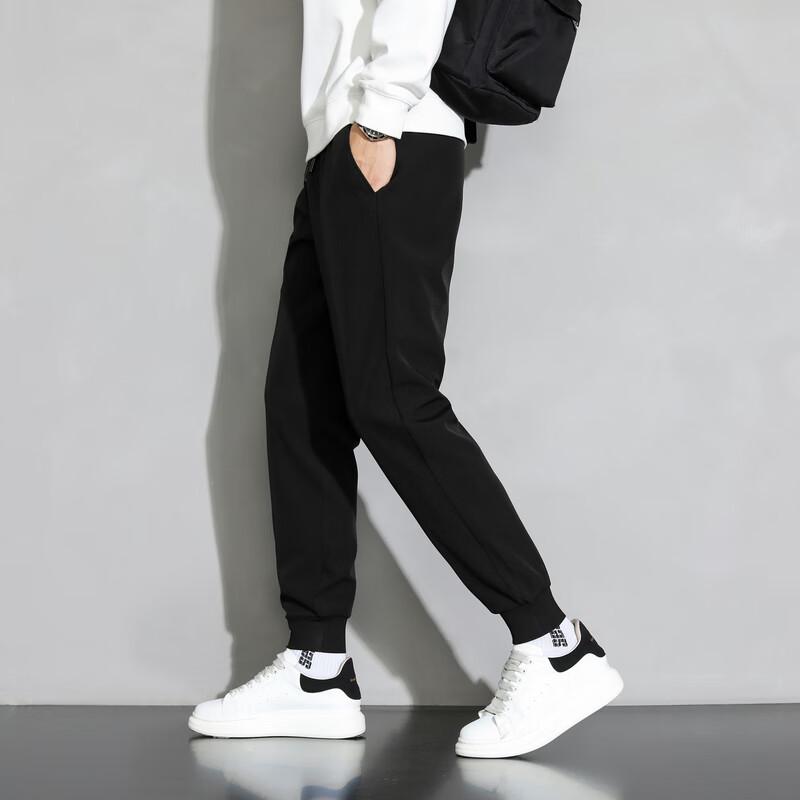 Men's Micro-Slim Fit Wrinkle-Resistant Casual Pants