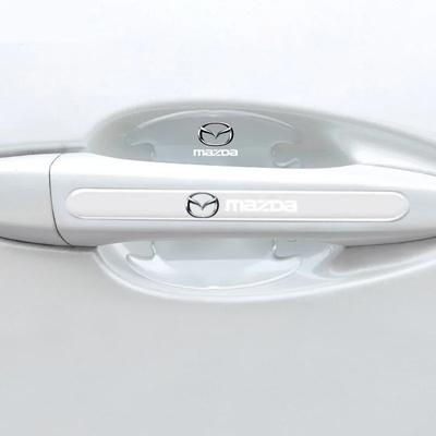 Protezione antigraffio per maniglia porta auto, adesivo protettivo per bordi carrozzeria per 2 3 6 cx5 cx30 cx50 cx60 mx5 miata demio