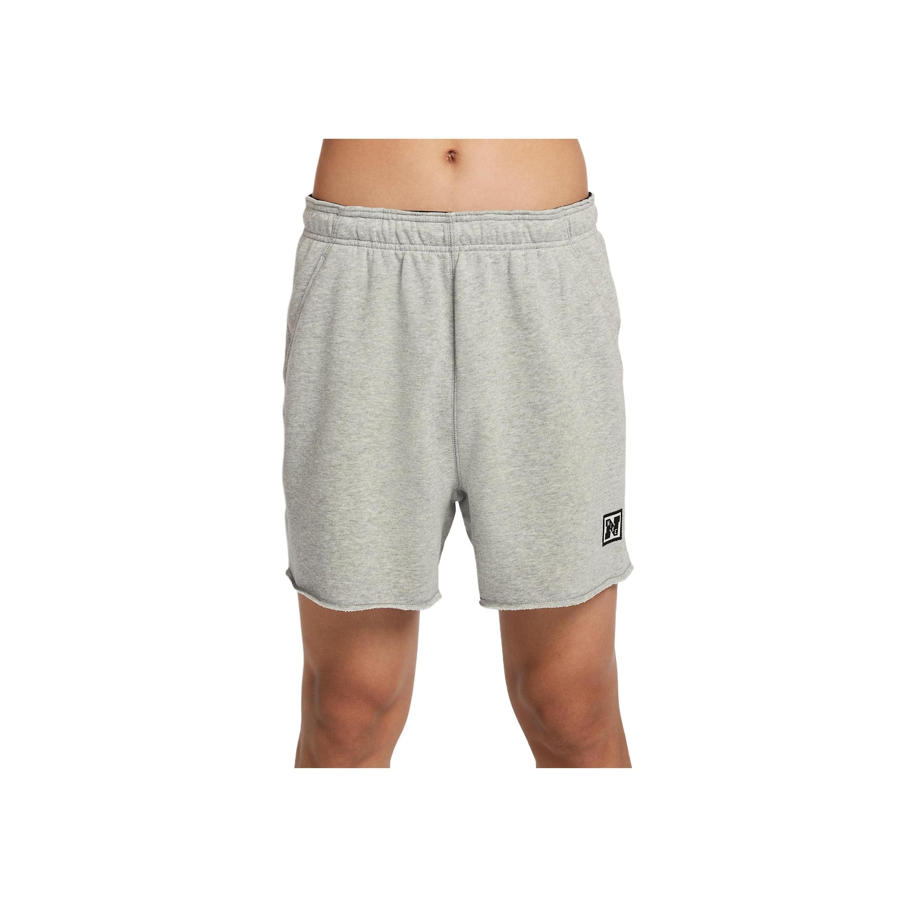 Nike Heritage Dri-Fit Comfortable Soft Skin-Friendly Fashion Solid Color Sports Shorts Men Shorts Light-Smoke-Grey HJ4090-077 XL