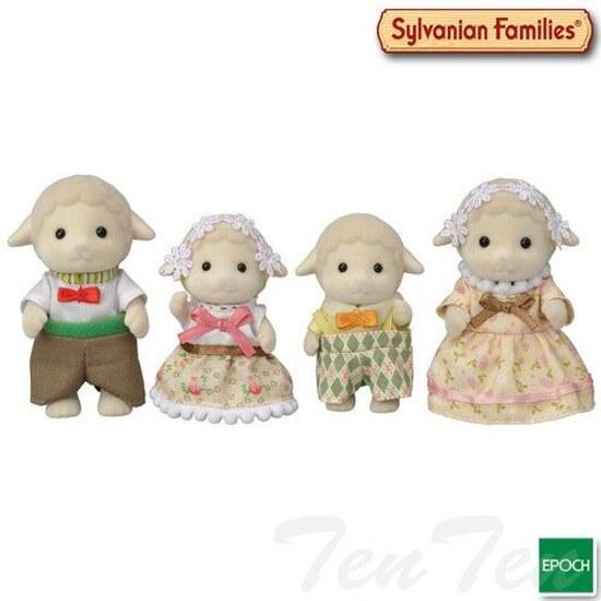 Entry P10 times Sylvanian Families Sheep Family Doll FS-42 Toy Dollhouse EPOCH