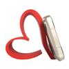 Heart Phone Stand 3D Printed Heart Shaped Mobile Phone Holder for Smartphones Tablets Kindles Romantic Desk Accessory for Home Office Nightstand