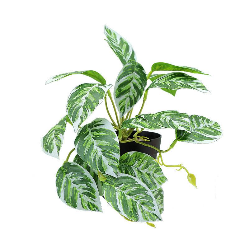 Sztuczna zieleń pnąca Shamrock do dekoracji ścian wewnętrznych z tworzywa sztucznego