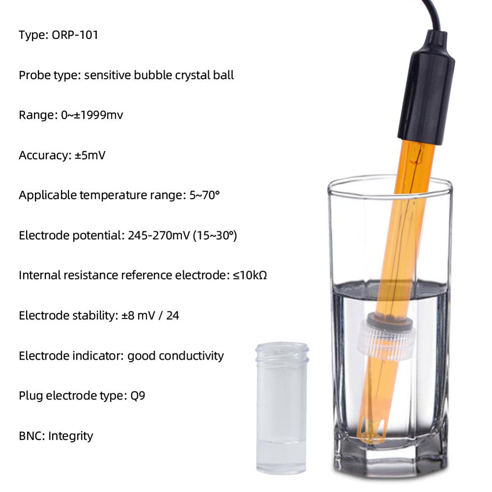 Redox-Ersatzsonde, Aquarium-Hydrokultur-Laborelektrode, Oxidations-Reduktions-Potenzialtest