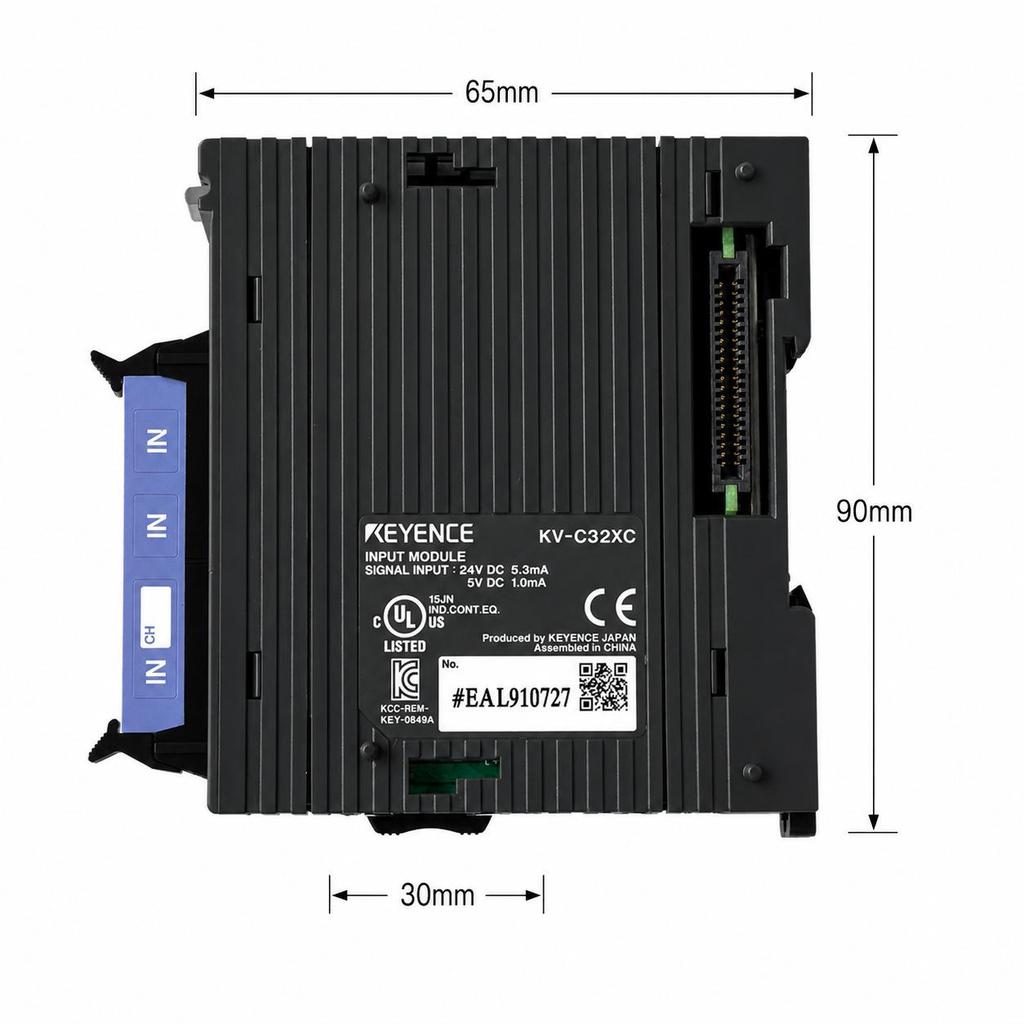 KV-C32XC 32-point DC Input Module for KEYENCE PLC KV7000/5000 Series