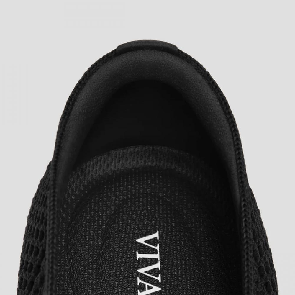 Vivaia Black Mesh Margot Mary Jane