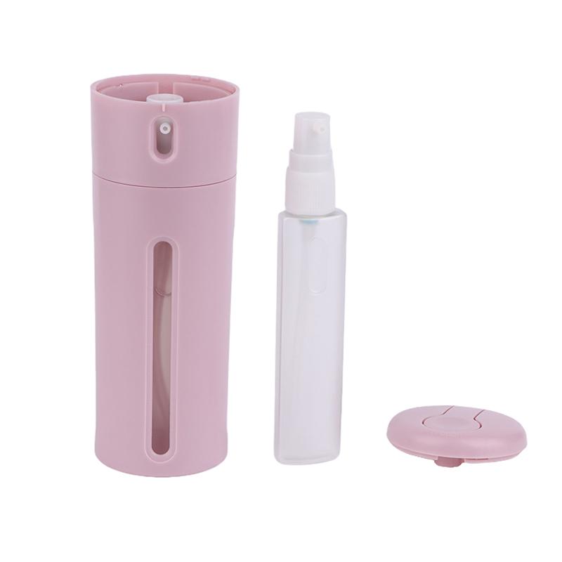 Travel Dispenser Split Bottle Shampoo Lotion Shower Gel Soap Bottle 4 In 1 Empty Sub-Bottle Press Container Bottles