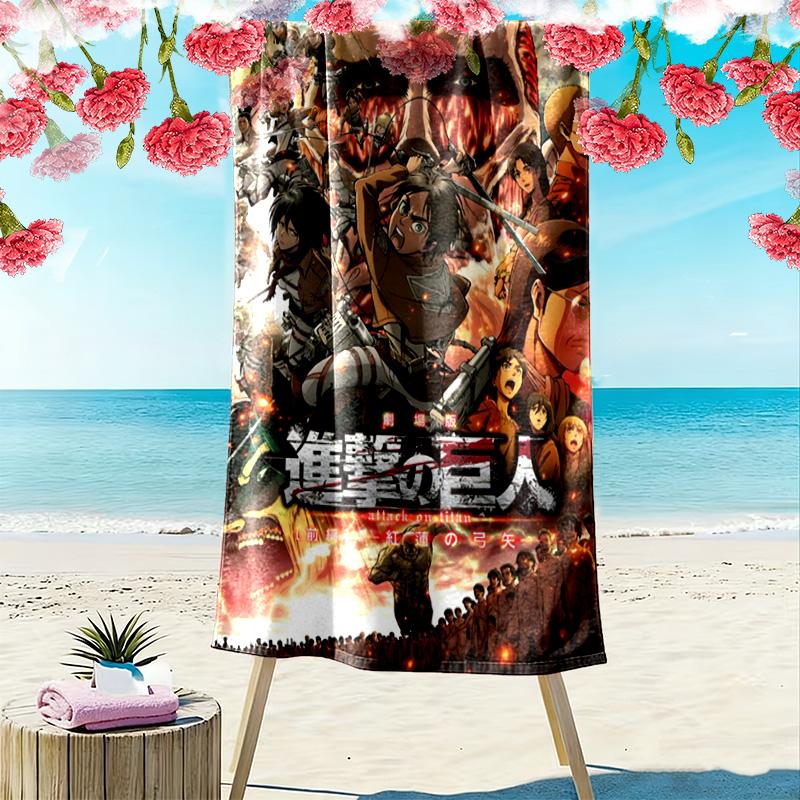 Medieval Heraldry Mythical Creatures Beach Towel Beach Towel for Vacation Photos Outdoor Camping Quick-drying Swim Towel Swim Outdoor Pool Towel