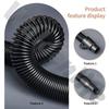 14-37-0105 14-37-0016 Tubo Flessibile Compatibile Con Aspiratore Umido/Secco Modello 18V PACKOUT Tubo Flessibile per Aspiratore Packout 0970-20