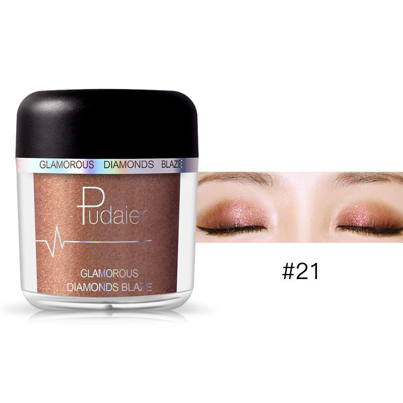 Makeup Diamond Bright Powder Eye Shadow Powder Pearl Light Matte Thin Flavored Eye Shadow Glitter Sequins